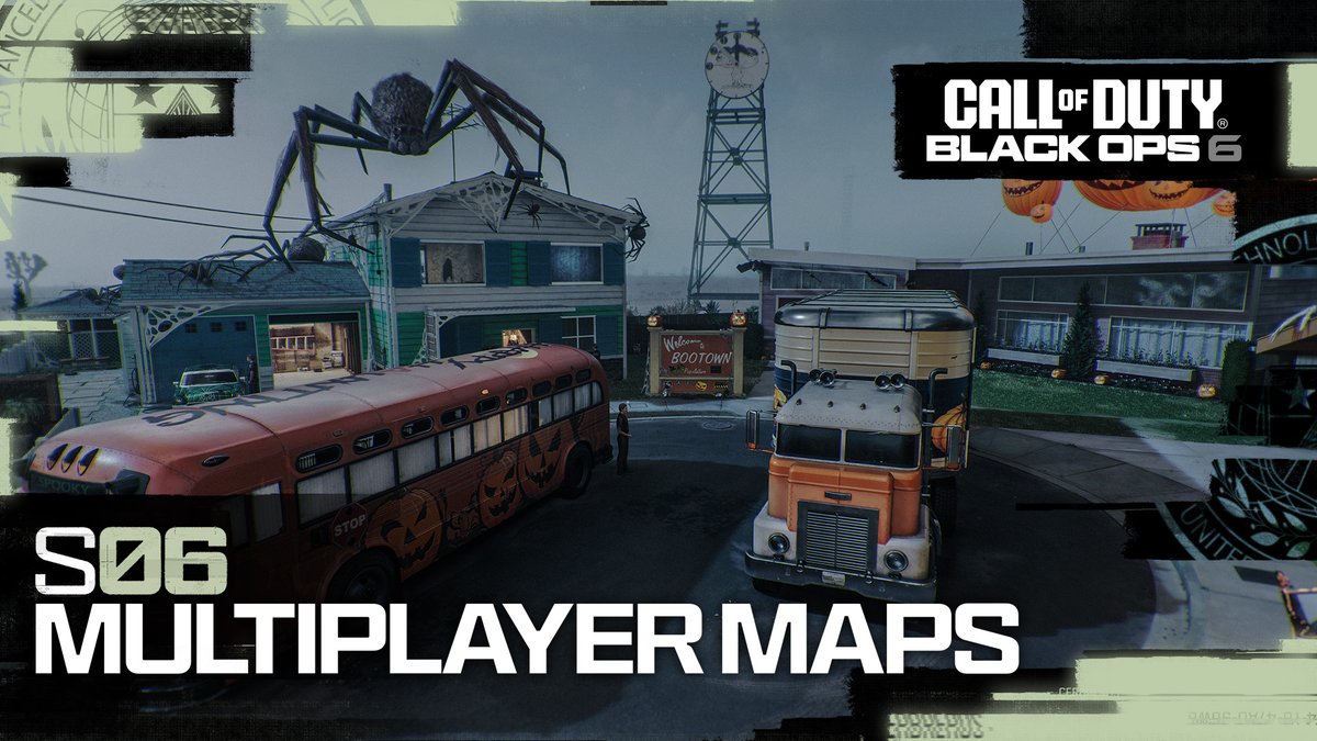 Say hello to the new multiplayer maps in Season 06 of Black Ops 6 Check them out October 9: