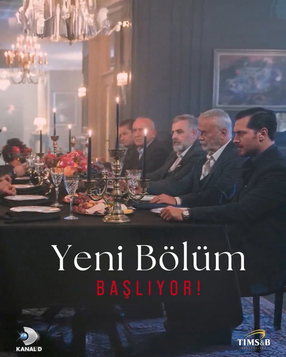 Ekran başında yerimizi alalım, tansiyon çok yüksek! 💣 #EşrefRüya yeni bölümüyle birazdan #KanalD’de, tv yayınından hemen sonra ise Amazon Prime’da sizlerle. @kanald TIMS&B Productions