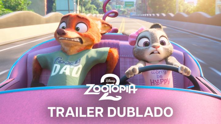 🚨 FINALMENTE SAIU! Trailer oficial DUBLADO de ‘Zootopia 2’, da Disney Animation. O filme estreia dia 27 de novembro nos cinemas.