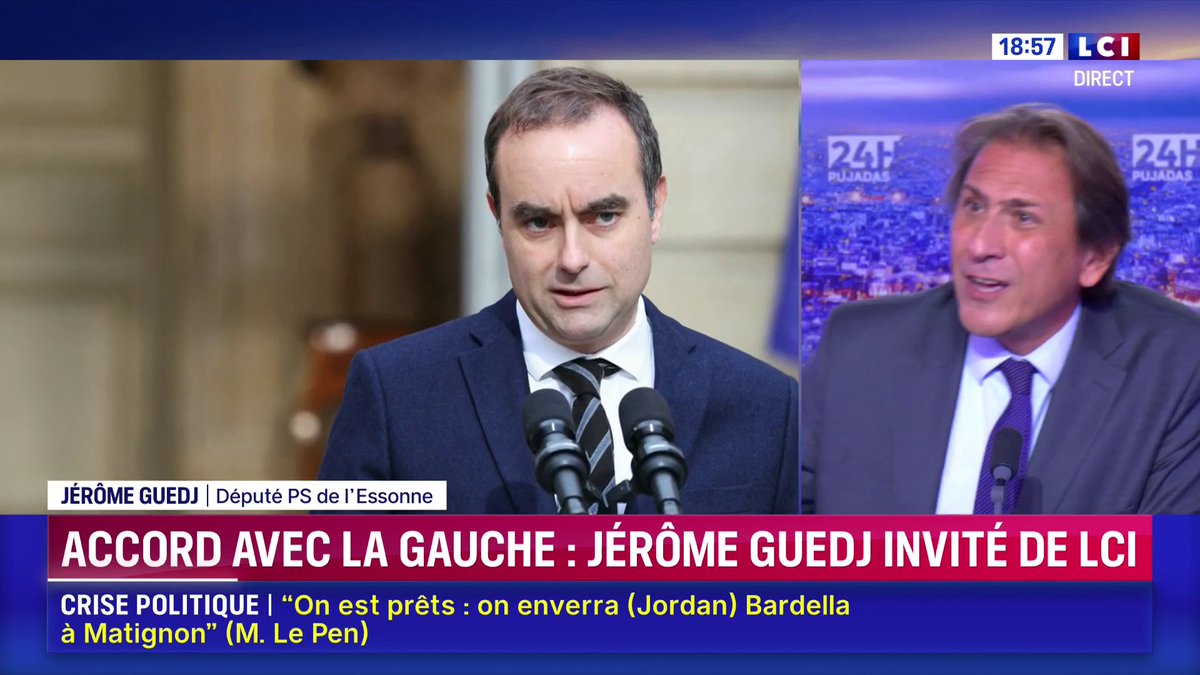 🔴 Suspension de la réforme des retraites : "On a des convergences. Dans une négociation il faut savoir prendre des choses." ➡Jérôme Guedj sur LCI
