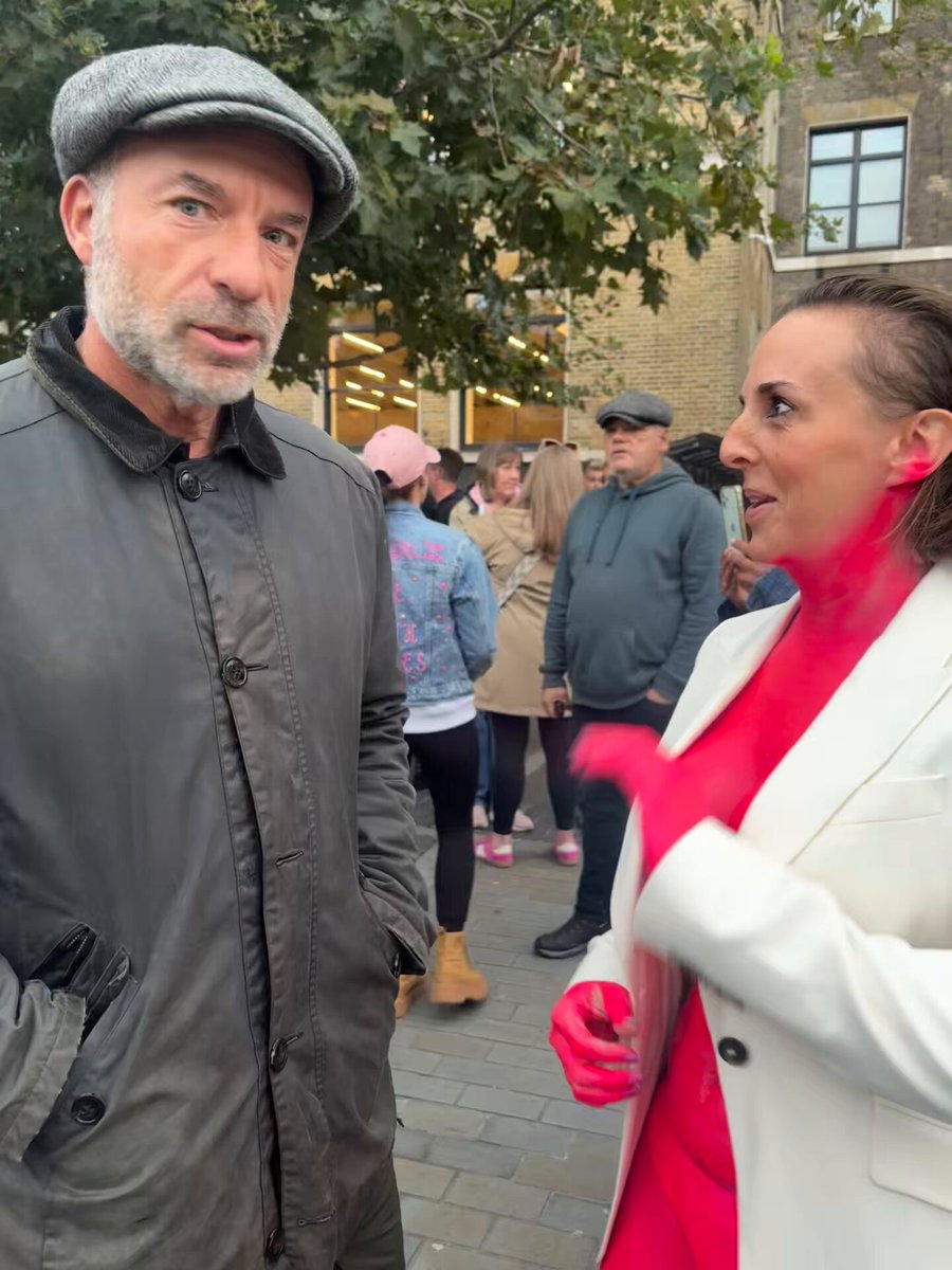 Sarah was arrested for holding up British Flag Now she explains why she’s protesting this evening as Tower Hamlets Council seeks to deem The Pink Ladies as “extremist” along with British Flags Have a listen @ReformSarah