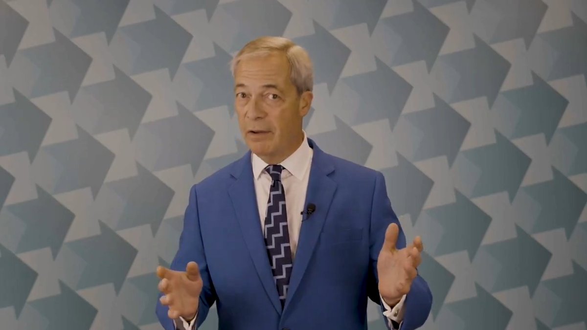 Watch Nigel Farage explain why Britain is broken and Britain needs Reform.👇