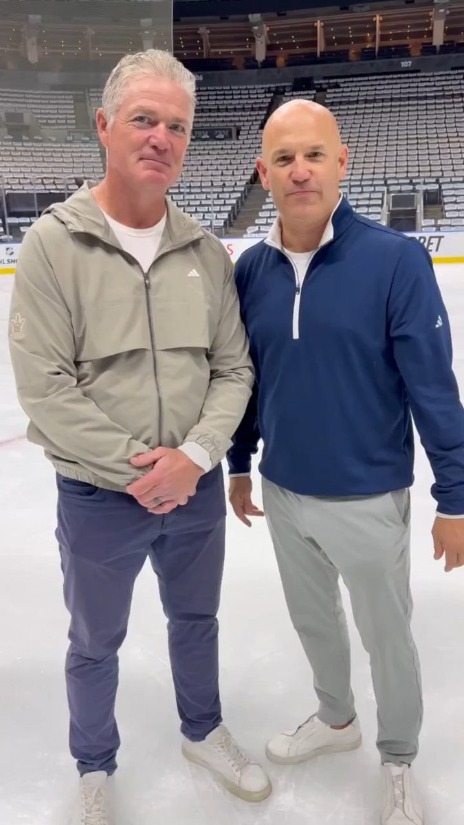 TUNE IN! 📺 Join Ryan Leslie tonight at 6pm ahead of puck drop with some special guests 👀