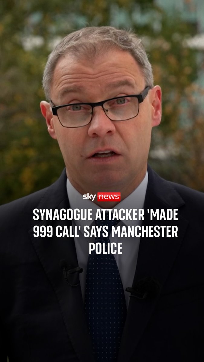 Greater Manchester Police give an update on the Manchester synagogue attacker Jihad al Shamie.