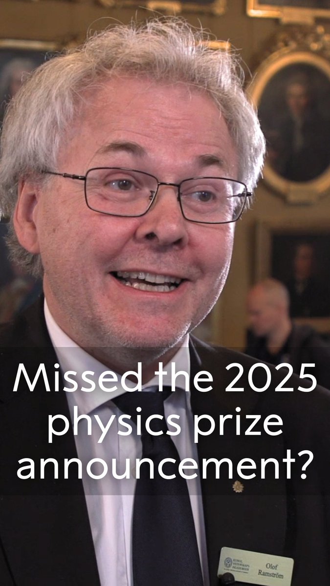 Did you miss the announcement of the 2025 Nobel Prize in Chemistry? Watch these highlights to find out how this year's chemistry laureates started their day. #NobelPrize