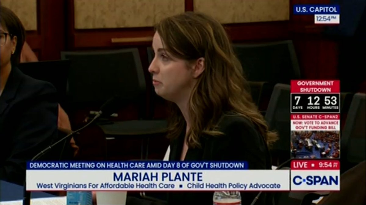 West Virginia resident: If the Enhanced Premium Tax Credit goes away, I simply will not have health insurance and I will not go to the doctor because I can't afford to. This really is a life or death situation for myself and for so many others