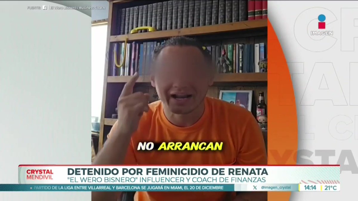 De coach de negocios a ser detenido en ropa interior por feminicidio: así era Rodolfo, conocido en redes como “el Wero Bisnero” quien fue detenido junto a su esposa por el feminicidio de Renata. Brenda Salas nos cuenta: