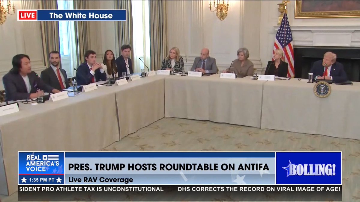“ANOTHER GROUP THAT IS BEHIND ANTIFA… ARE THE DEMOCRATIC SOCIALISTS OF AMERICA.” - Jonathan Choe details for President Donald J. Trump what he’s uncovered following Antifa.