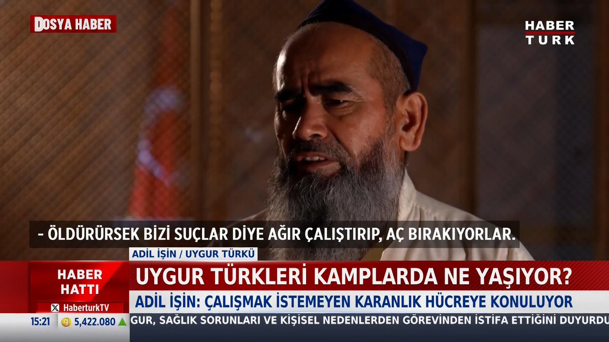 Uygur Türkleri o kampları anlattı. "Önümüzde arkadaşlarımızı öldürdüler." "Türkleri asimile etmek istiyorlar." Habertürk DOSYA HABER | Abdullah Tekin