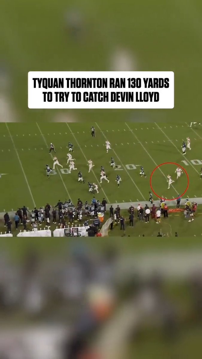 Tyquan Thornton gave everything he had 😅 T.Thornton4️⃣