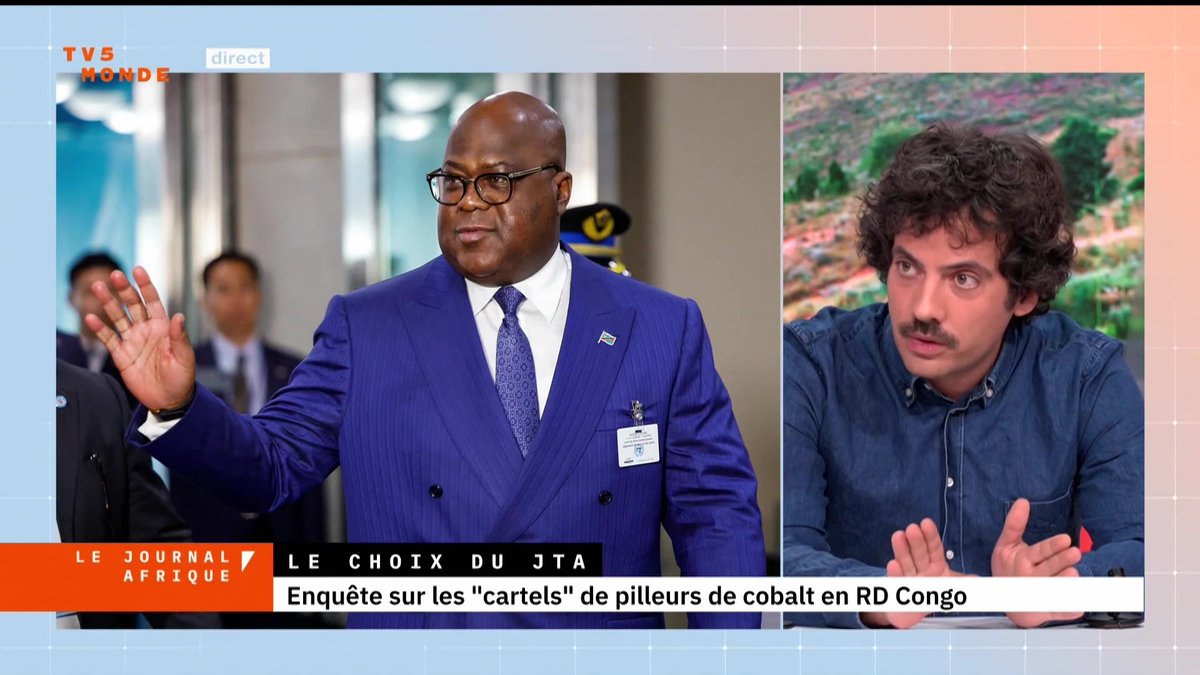 RD Congo : "Les liaisons dangereuses du clan Tshisekedi avec les cartels de pilleurs de cobalt" C'est une enquête Africa intelligence qui fait beaucoup de bruit. Olivier Liffran, l’un des auteurs est notre invité.