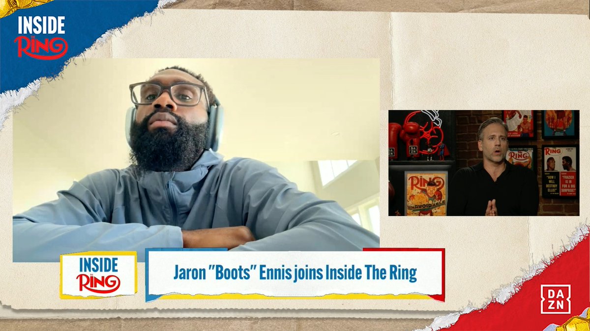 Jaron ‘Boots’ Ennis aims to be a three-division undisputed champion 😤 #InsideTheRing | Latest episode LIVE NOW on The Ring’s YouTube 🍿