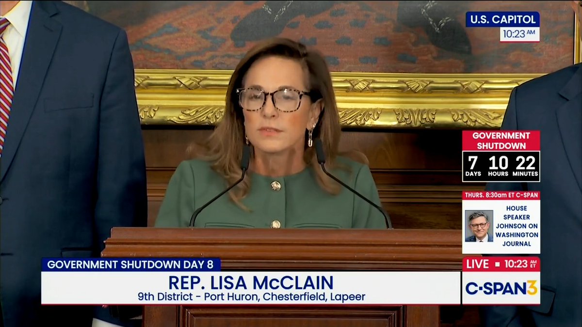 Michiganders, your Senators are jeopardizing: -Pay for our troops -WIC benefits for moms and kids -Services for veterans 6 times now, they’ve voted to put illegals over YOU!