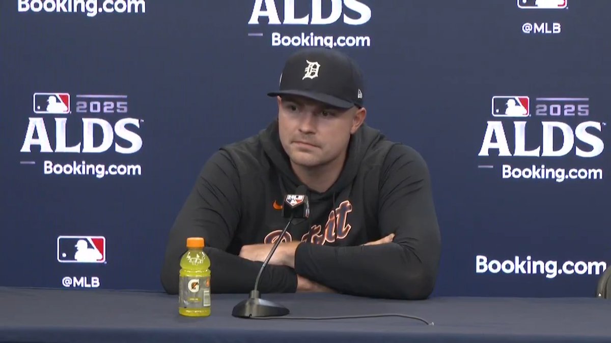 "This is why you play the game, for Game 5s." Tarik Skubal addresses the media as he looks ahead to the winner-take-all game on Friday.
