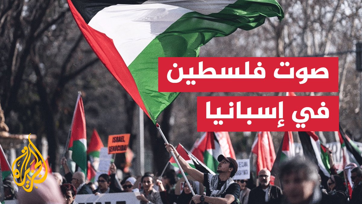 #عامان_على_حرب_غزة.. أصبحت فلسطين حاضرة في الشوارع والجامعات والجمعيات الشعبية في إسبانيا، ويتلاقى التعاطف الإنساني مع وعي سياسي متزايد في المجتمع الإسباني بشأن القضية الفلسطينية | تقرير: أيمن الزبير #الأخبار