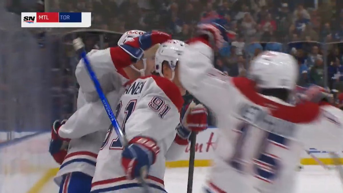 🚨 FIRST NHL GOAL ALERT 🚨 Oliver Kapanen grabs his first, shorthanded! 📺: Sportsnet or stream on Sportsnet+ ➡️