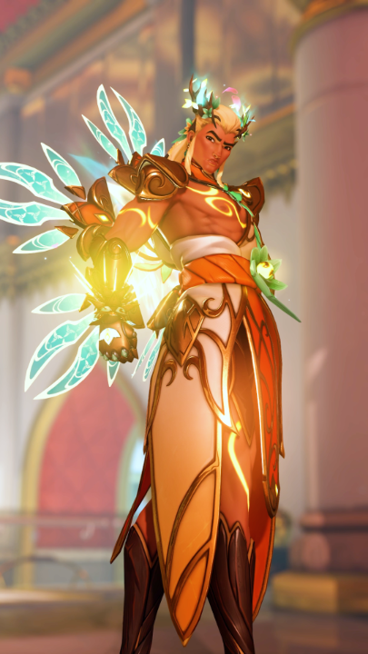 This Season 19 Mythic Skin is simply divine 🧝‍♂️✨ Get a closer look at Lifeweaver’s new Divine Druid Mythic Skin before it arrives next week in Season 19 🌸