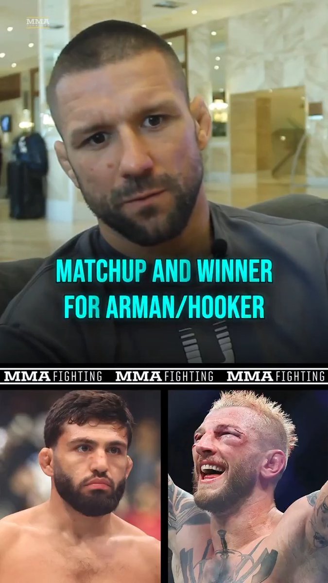 Mateusz Gamrot suggests the winner of his fight against Charles Oliveira face the winner of Arman Tsarukyan vs. Dan Hooker in a No. 1 contender fight (🎥 Guilherme Cruz)