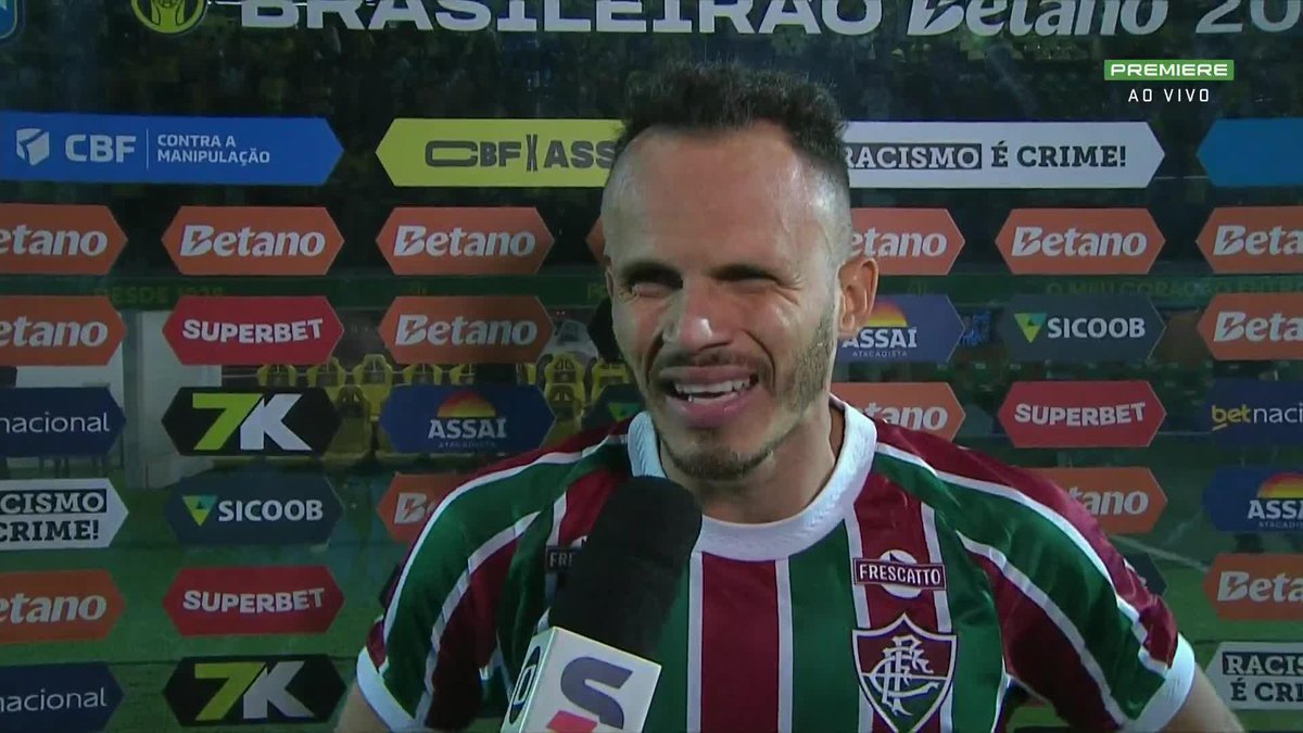 “É difícil falar de arbitragem. Não é fácil apitar, principalmente no nosso campeonato. A pressão neles é grande. A gente também tem que ajudar e parar de ficar reclamando.” 🎙️ Renê, após Mirassol 2x1 Fluminense. 🎥 Premiere | ge
