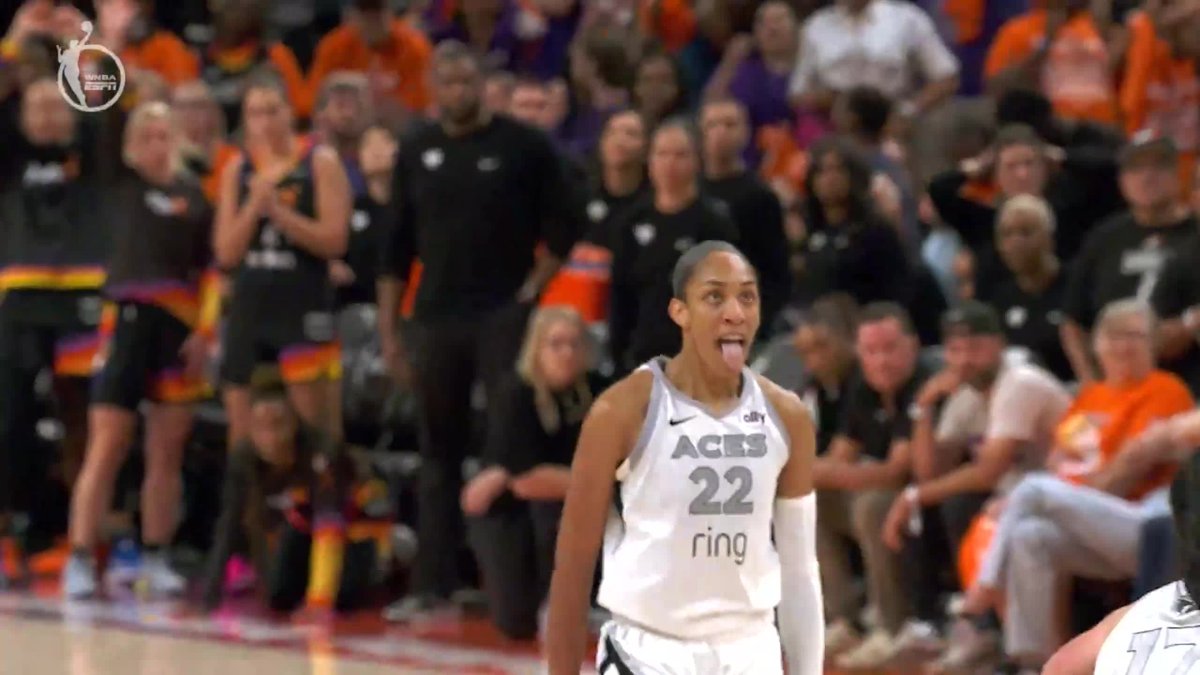 A'JA WILSON BEATS THE BUZZER TO WIN GAME 3 😤