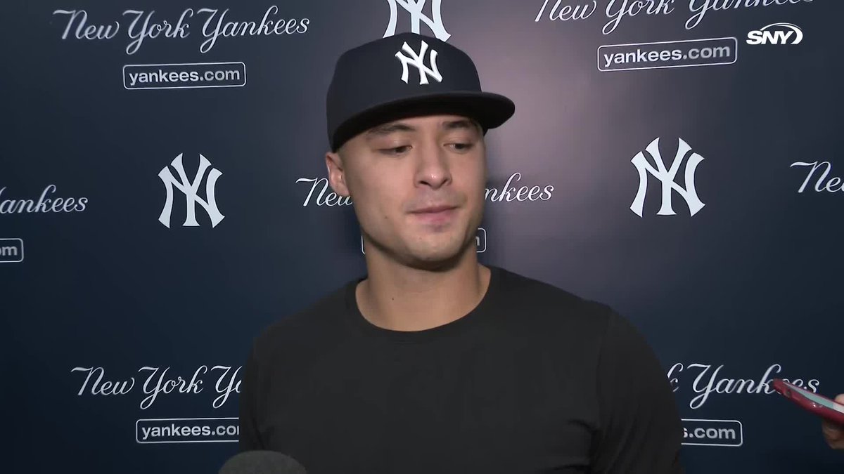 Anthony Volpe was asked if there's anything missing from this Yankees team: "I don't have anything for you. I'm sure there will be a lot of sleepless nights thinking, tracking back stuff like that"