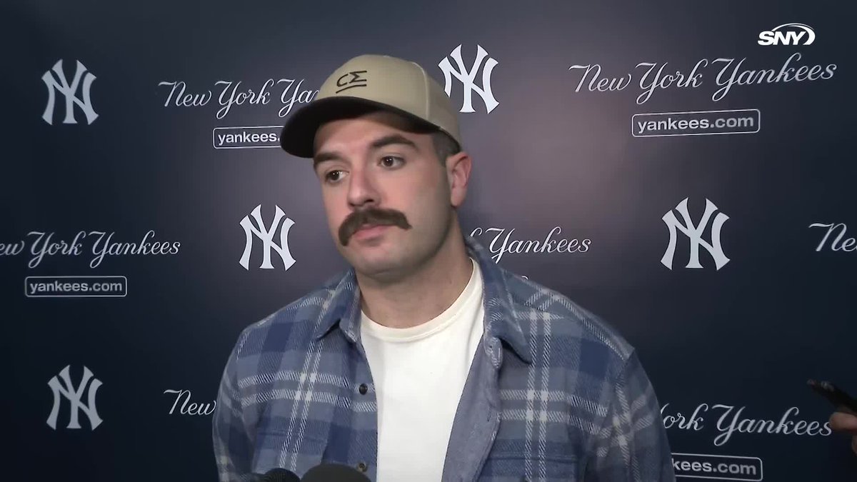 Austin Wells thanks the Yankee fanbase for their support: "We're going to do everything we can to get back to here next year and continue to move forward"