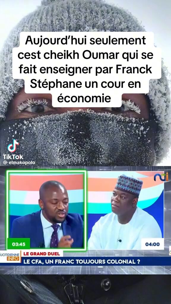 Il est économiste aussi ? Parlez-lui pendant qu'il est encore temps. Il a prononcé combien de fois le mot ouattarra ? 😂