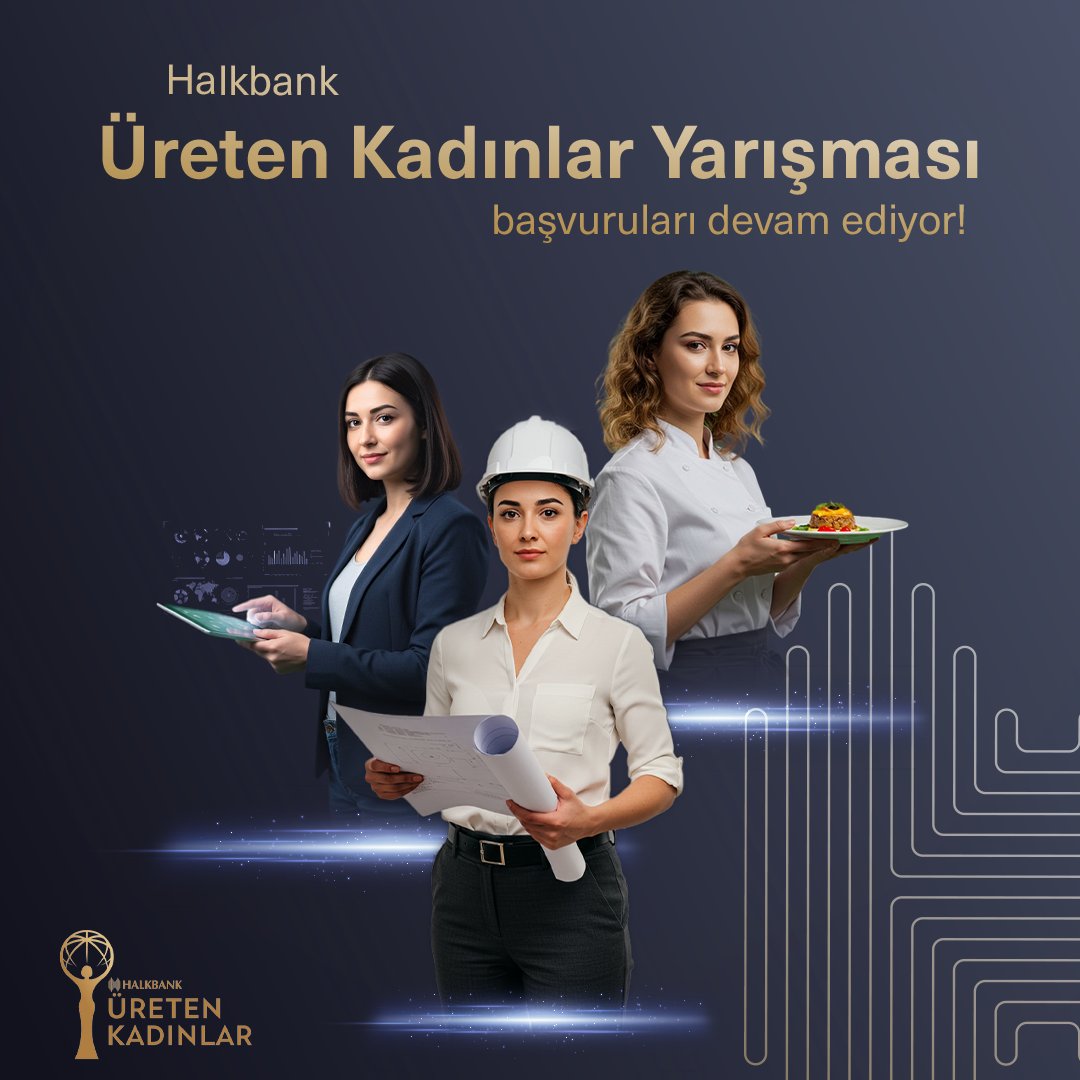 Girişimcilik serüveninize bizimle yön vermek için siz de hemen Halkbank Üreten Kadınlar Yarışması’na başvurunuzu yapın, hayallerinizi gerçeğe dönüştürün. Detaylı bilgi ve başvuru için web sitemizi ziyaret edebilirsiniz.