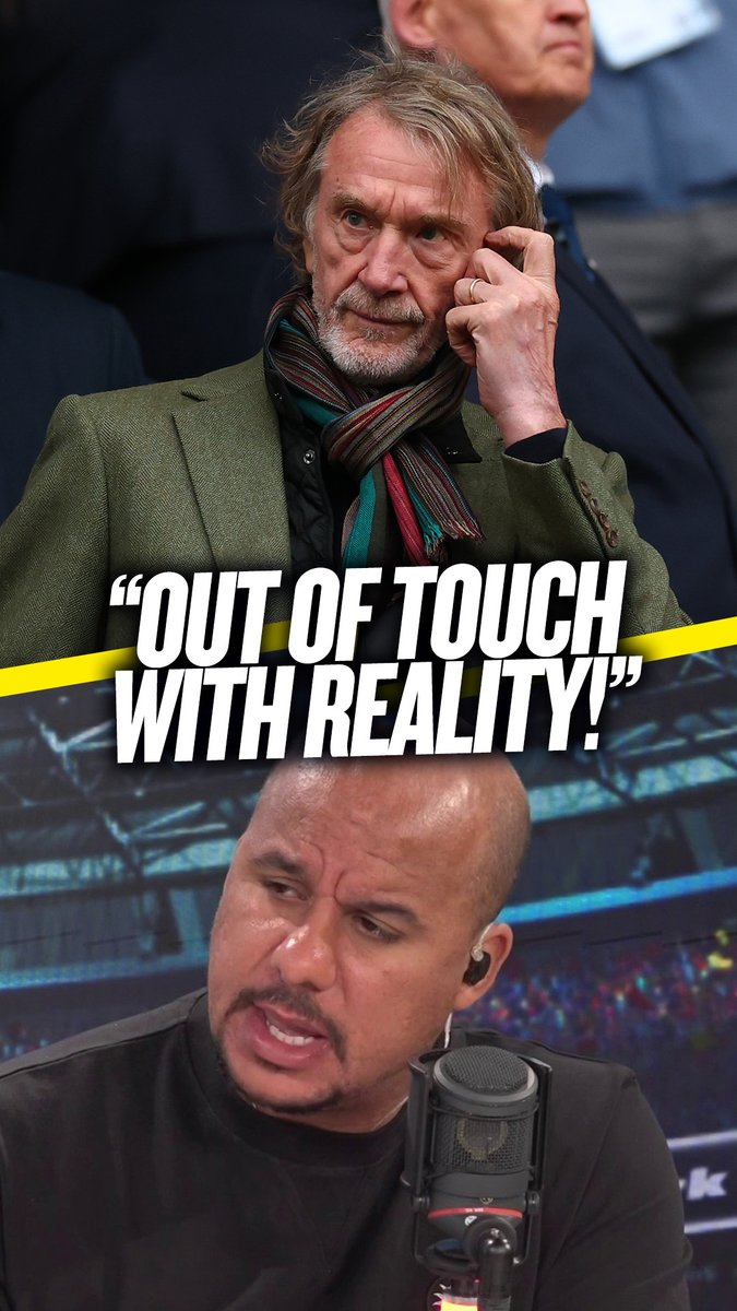 🤦‍♂️ "He out of touch with reality!" 🙏 "We're not all billionaires, Jim! Have some empathy for people!" Gabby Agbonlahor slates Sir Jim Ratcliffe for defending his job cuts and cost-cutting at #MUFC! 😡
