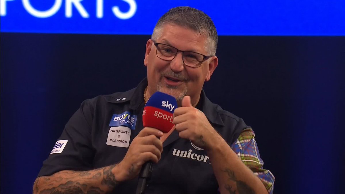 'The last time John Part backed me, I won the Worlds!' 😅 Gary Anderson is still aiming for more trophies after making quarter-finals at World Grand Prix 🏆