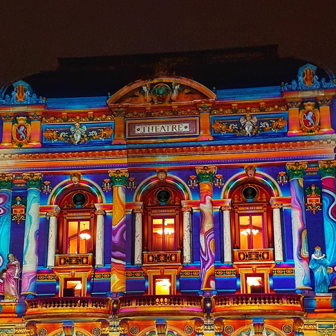 Discover the city glow: Lyon Festival of Lights is coming soon! Book your ticket by October 14 to enjoy special advantages and experience this unforgettable event! #TurkishAirlines