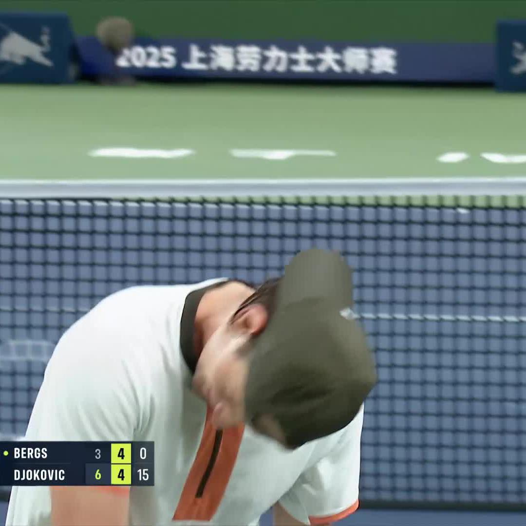 Novak Djokovic won this INSANE point. 🤯 38 years young.