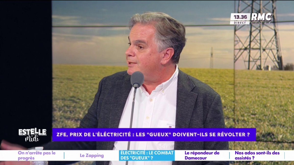 🚗 ZFE, prix de l'électricité : les "gueux" doivent-ils se révolter? 🎙️ "Il y avait une rupture de société et de république", explique Alexandre Jardin, écrivain engagé et cinéaste français #EstelleMidi