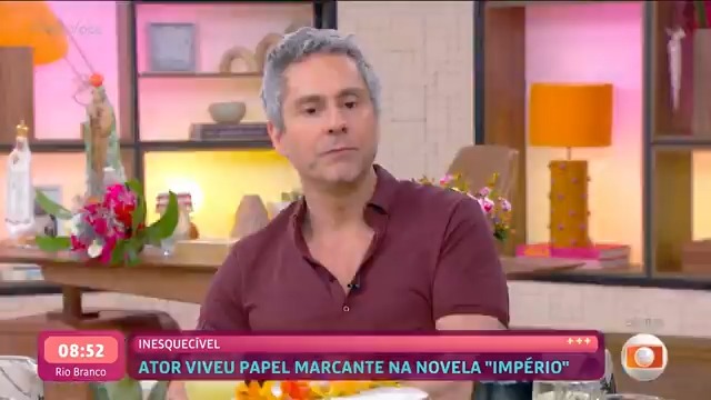 ÍCONE 🤩 Nero conta como foi viver seu marcante personagem Comendador em #Império, que foi um divisor de águas e seu primeiro protagonista 💫 #MaisVocê