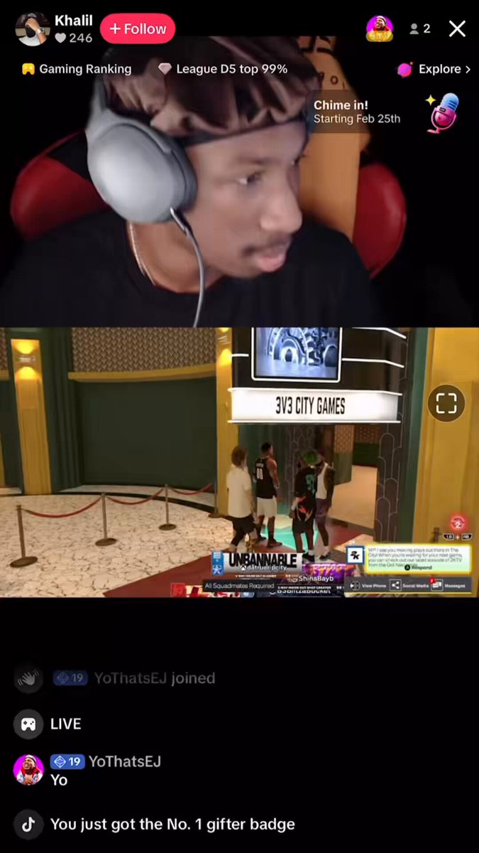 I went into 2K streamers TikTok lives to see how they reacted 😂🔥