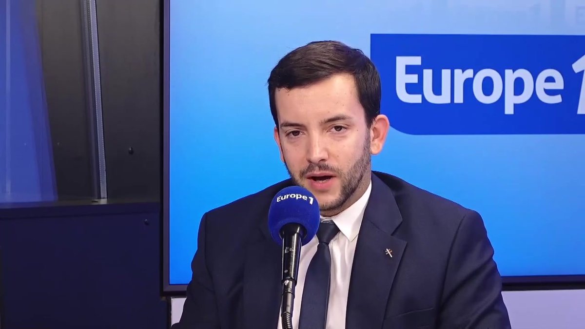 Alliance RN / LR ? "Si malheureusement les Français ne veulent pas que le RN ait une majorité absolue, on tendra la main à ceux qui veulent faire un programme de redressement national" explique Jean-Philippe Tanguy Ⓜ️ dans #PascalPraudEtVous avec Pascal Praud sur #Europe1