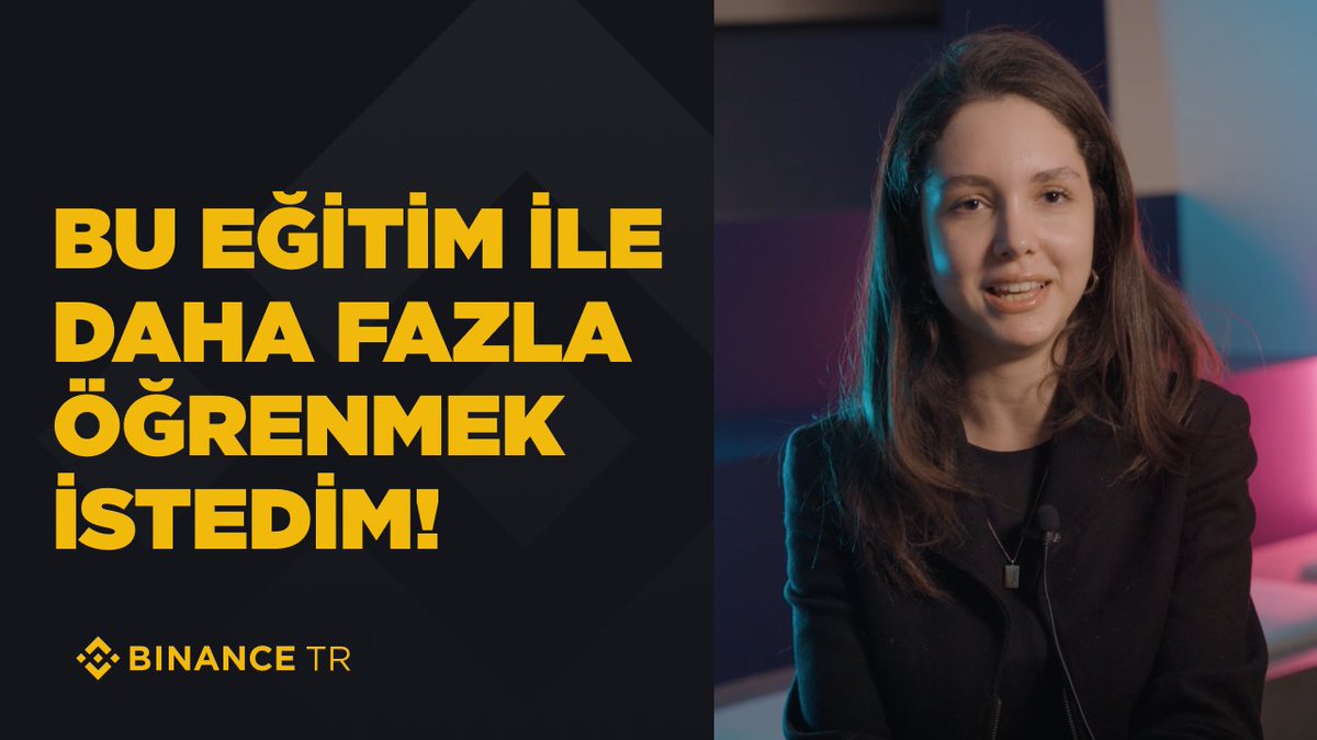 #Binance TR Teknolojide Kadın Akademisi mezunu Aslıhan Dayı, kriptoya uzanan yolculuğunu anlatıyor. 💬 Motivasyonundan öğrendiklerine kadar ilham verici bir hikaye. Videoyu izlemek için tıklayın. ⬇️