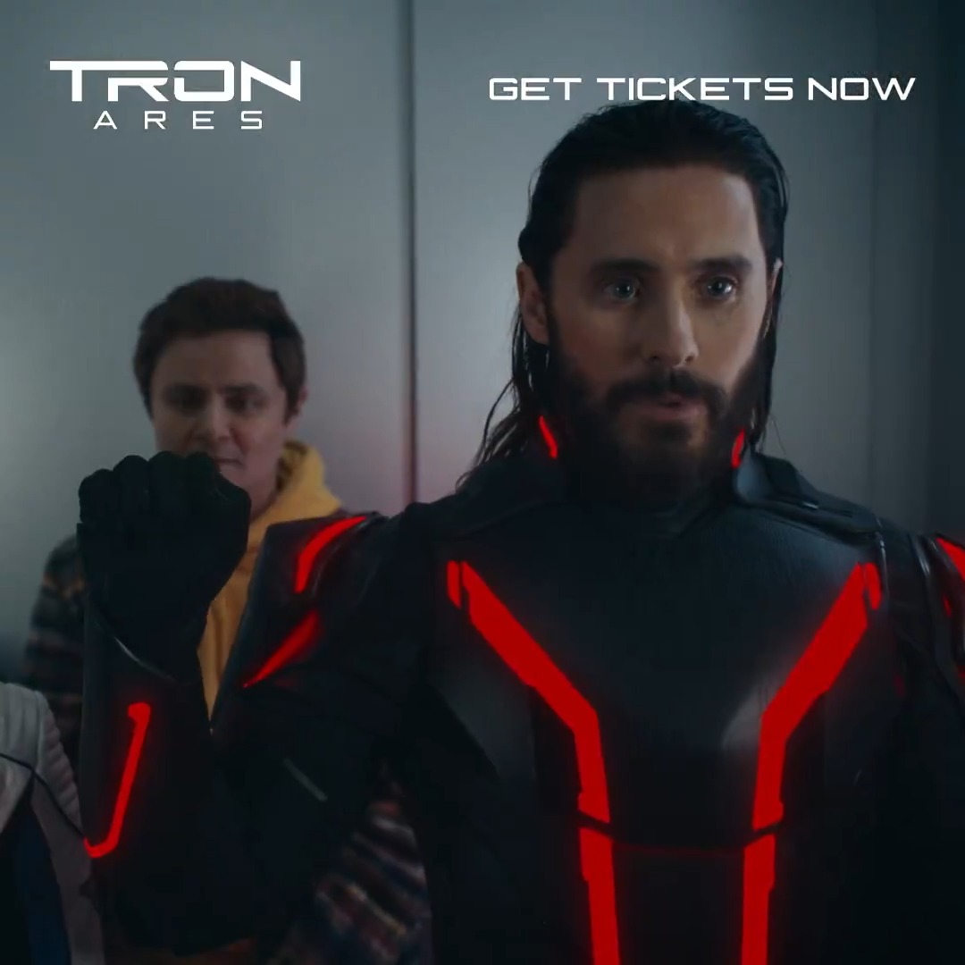 Tron is back and it "demands to be seen on the biggest screen possible". Experience Tron: Ares in theaters TONIGHT. Get tickets now: