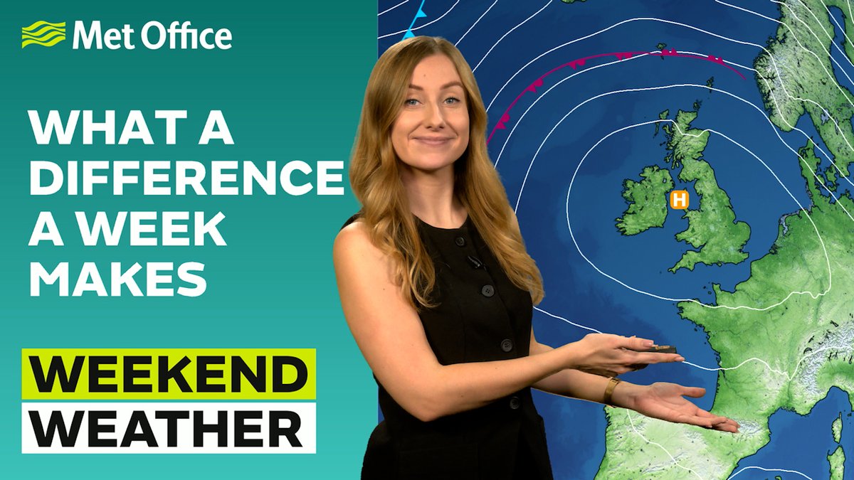 Weekend weather ☀️ It's going to be a different weekend compared to last as high pressure brings mostly bright days but foggy and chilly mornings. Bringing you this weekend’s weather forecast is Honor Criswick 👇