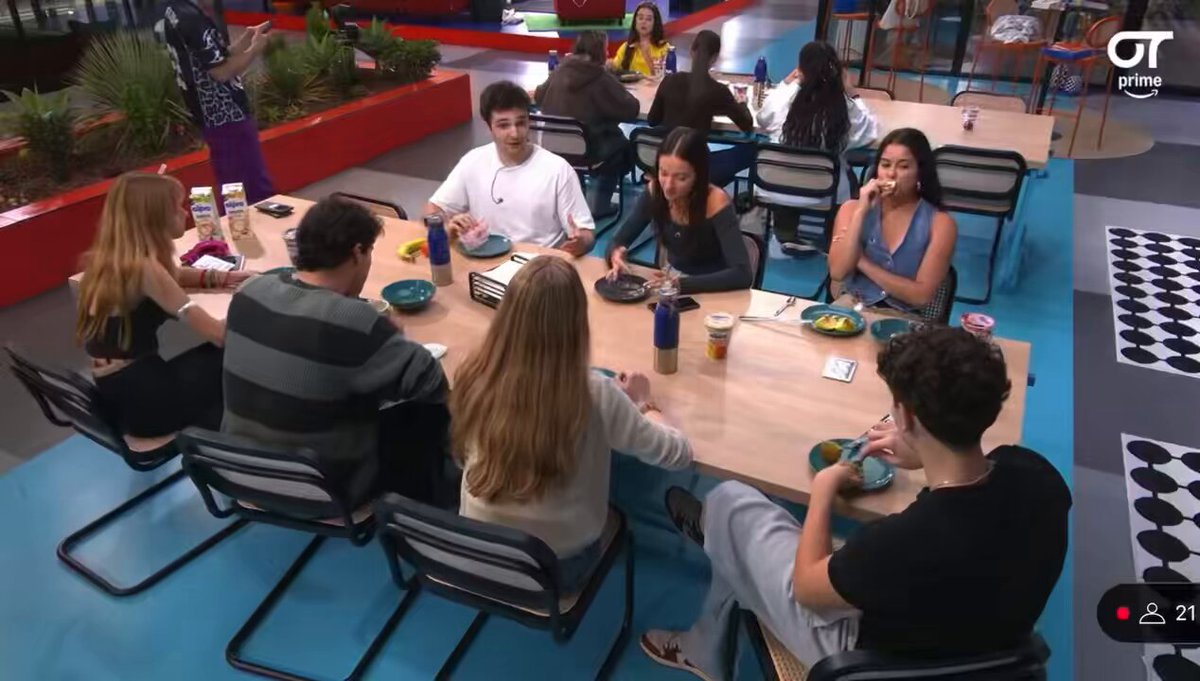 Pero y esto que fue chicos? JAJAJA como que los compañeros shippean también a Crespo y Olivia ?? #OTDirecto9O