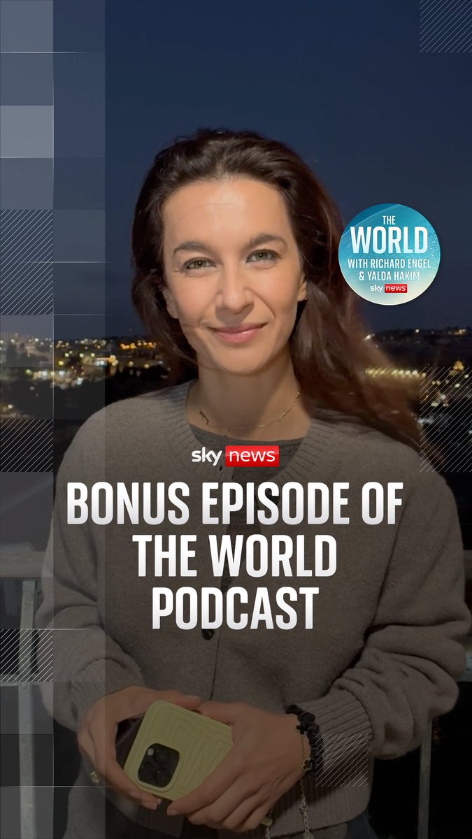 What's next for the Gaza peace plan — and will the ceasefire hold? A bonus episode of The World podcast with Yalda Hakim and Richard Engel drops tomorrow. They want YOUR questions so get in touch at theworld@sky.uk or leave a comment. Follow here 👉