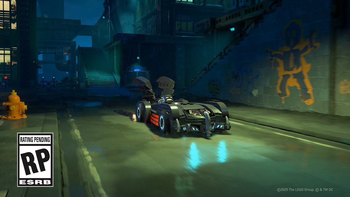How do you improve a '97 classic? Sparkle it up with a gold paint job! Drive the Batmobile from Batman & Robin in #LEGOBatmanGame #NYCC Get the new LEGO® DC Batman: Batman & Robin™ Batmobile™ set to unlock an exclusive digital Batmobile from the Batman & Robin film, PLUS an exclusive gold variant. Redeemable in-game upon release. Pre-order for the LEGO set starts October 9. LEGO sets available March 1.