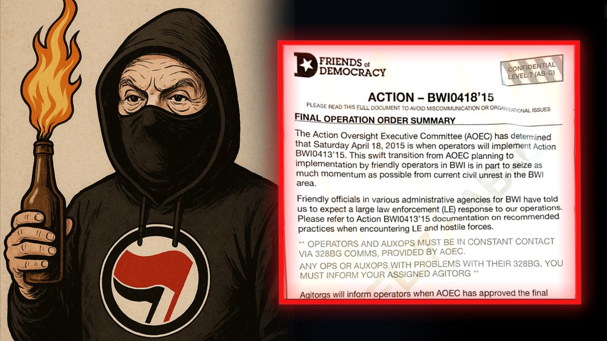 🚨BREAKING: Secret Documents Reveal Top Soros Organization Covertly Funding & Commanding Terror Groups! 'Friends Of Democracy' Identified As Main NGO Secretly Running ANTIFA's Terror Operations