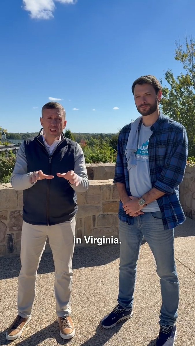 Joining John McAuliff today to get out the vote, knock on some doors, and flip Virginia's 30th House District. John’s busting his ass and it’s time that we did the same.