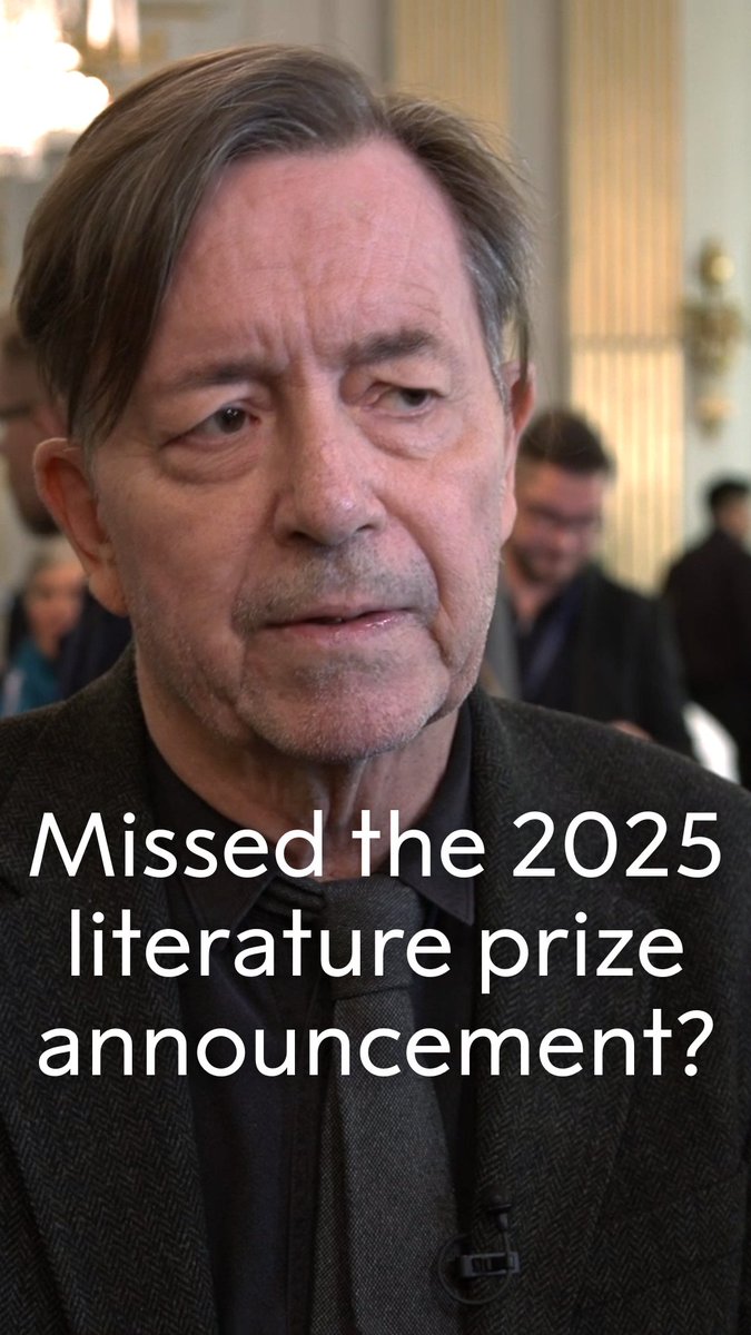 Busy Thursday? Did you miss the announcement of the Nobel Prize in Literature? We have got you covered - watch our short recap.