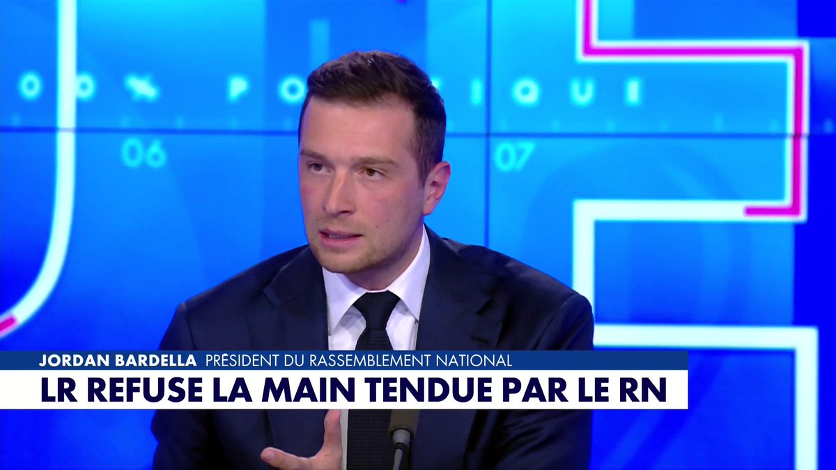 Jordan Bardella : «Les masques tombent. Bruno Retailleau préfère mourir politiquement avec Emmanuel Macron plutôt que de se battre aux côtés de ceux qui souhaitent redresser le pays»