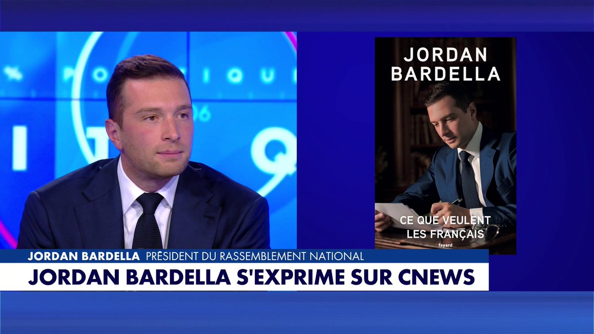 Jordan Bardella : «On ne peut pas arrêter un peuple qui se remet à espérer»