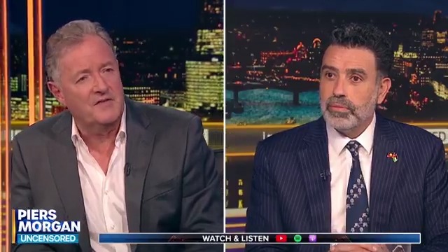 “It was an act of despicable terrorism!" Piers Morgan challenges Australian Palestine Advocacy Network President Nasser Mashni for calling October 7 an act of resistance. 📺 Piers Morgan | Nasser Mashni