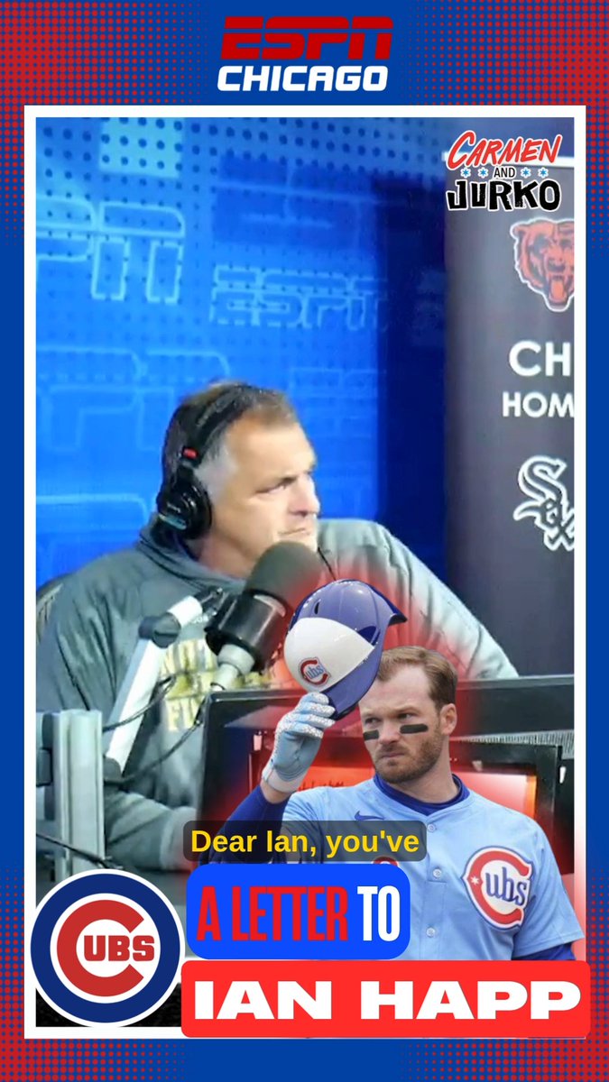 .Jurko's letter to the struggling Ian Happ Carmen DeFalco