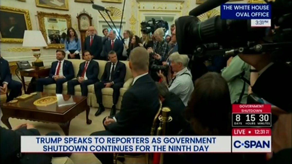 Q: You're going to Walter Reed tomorrow. What are you having done? Trump: I'm going to do a sort of semi-annual physical, which I do. I think I'm in great shape. Knock on wood. Mentally I feel very good. I like to check, always be early. It's a lesson for a lot of people. But I also did a cognitive exam. And I had a perfect score. One of the doctors said he's never seen a perfect score.
